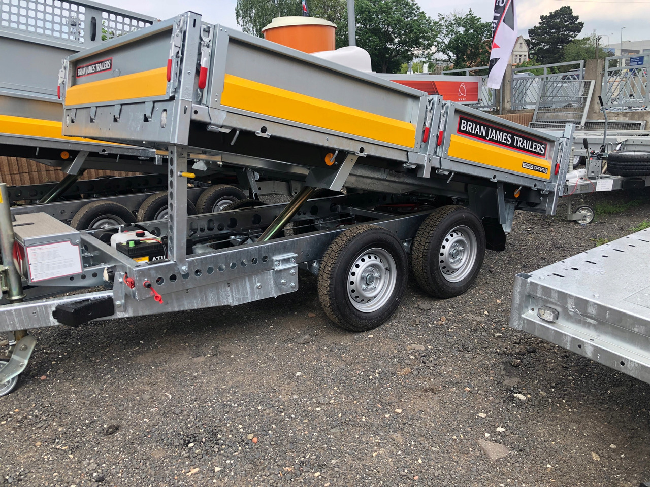 PRZYCZEPA WYWROTKA BJT CARGO TIPPER 3,6x2, 3,5T, 2 OS / BJT CARGO Tipper Trailer 3.6x2, 3.5T, 2 Axles - Самосвал ремарке: снимка 2 PRZYCZEPA WYWROTKA BJT CARGO TIPPER 3,6x2, 3,5T, 2 OS / BJT CARGO Tipper Trailer 3.6x2, 3.5T, 2 Axles - Самосвал ремарке: снимка 2