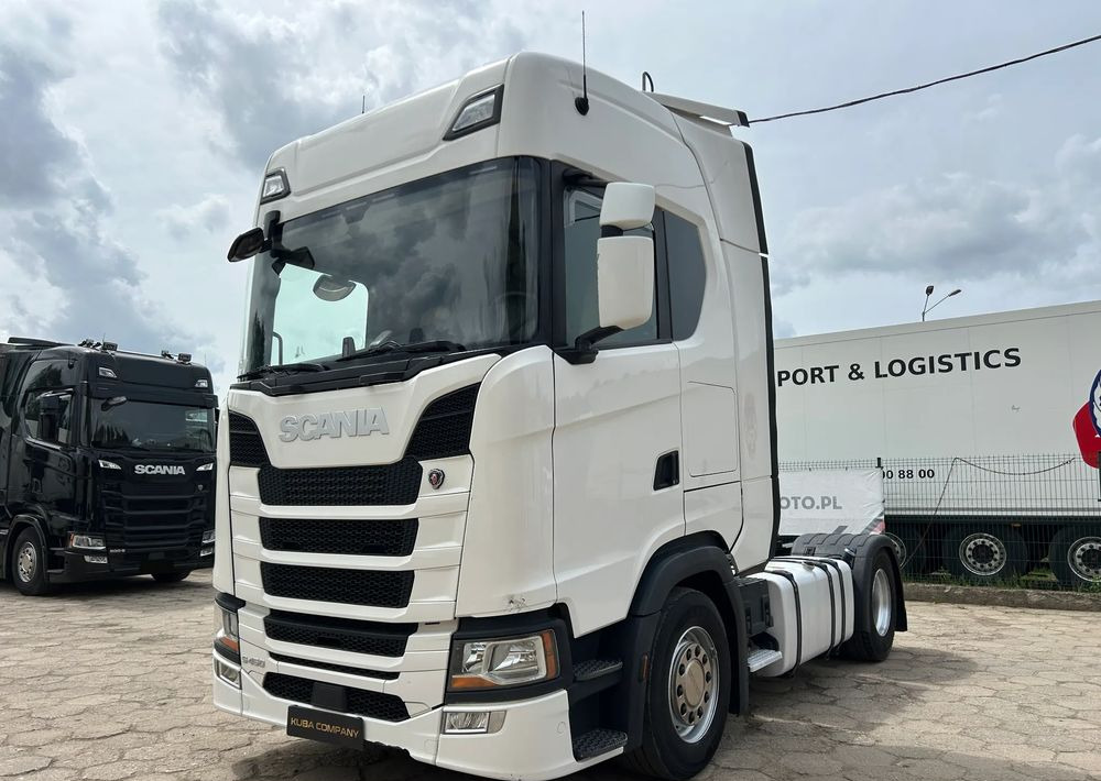 Scania S450 RETARDER / SALON PL / NOWE OPONY / WAGA / 2018 ROK !! - Влекач: снимка 1 Scania S450 RETARDER / SALON PL / NOWE OPONY / WAGA / 2018 ROK !! - Влекач: снимка 1