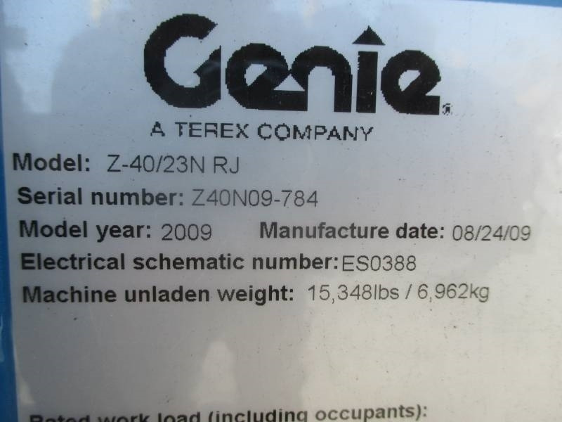 Артикулираща платформа Genie Z 40/23 N RJ: снимка 11