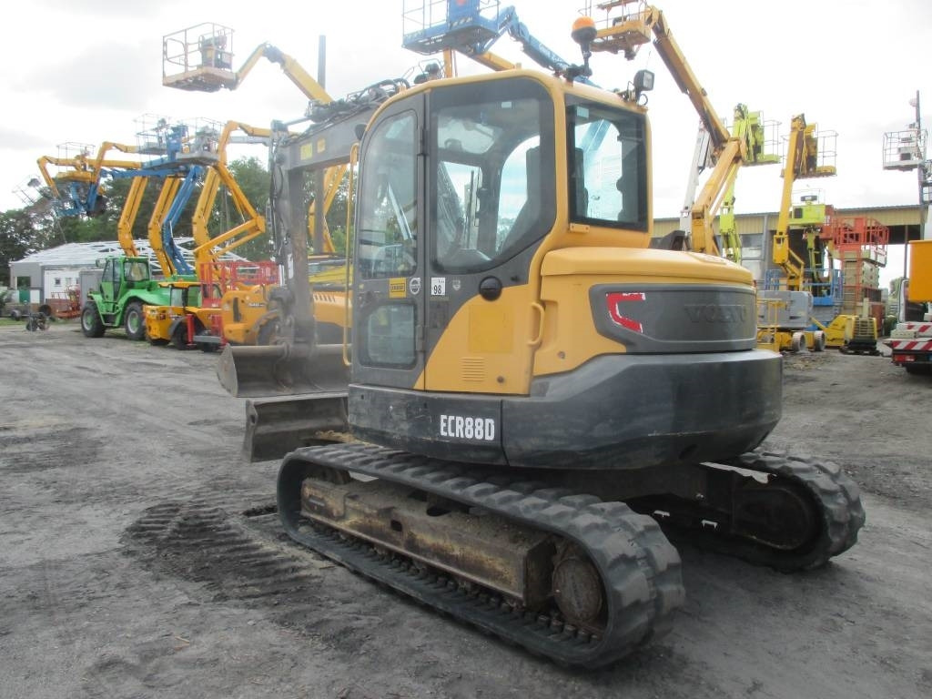 Volvo ECR 88 D - Мини багер: снимка 4 Volvo ECR 88 D - Мини багер: снимка 4