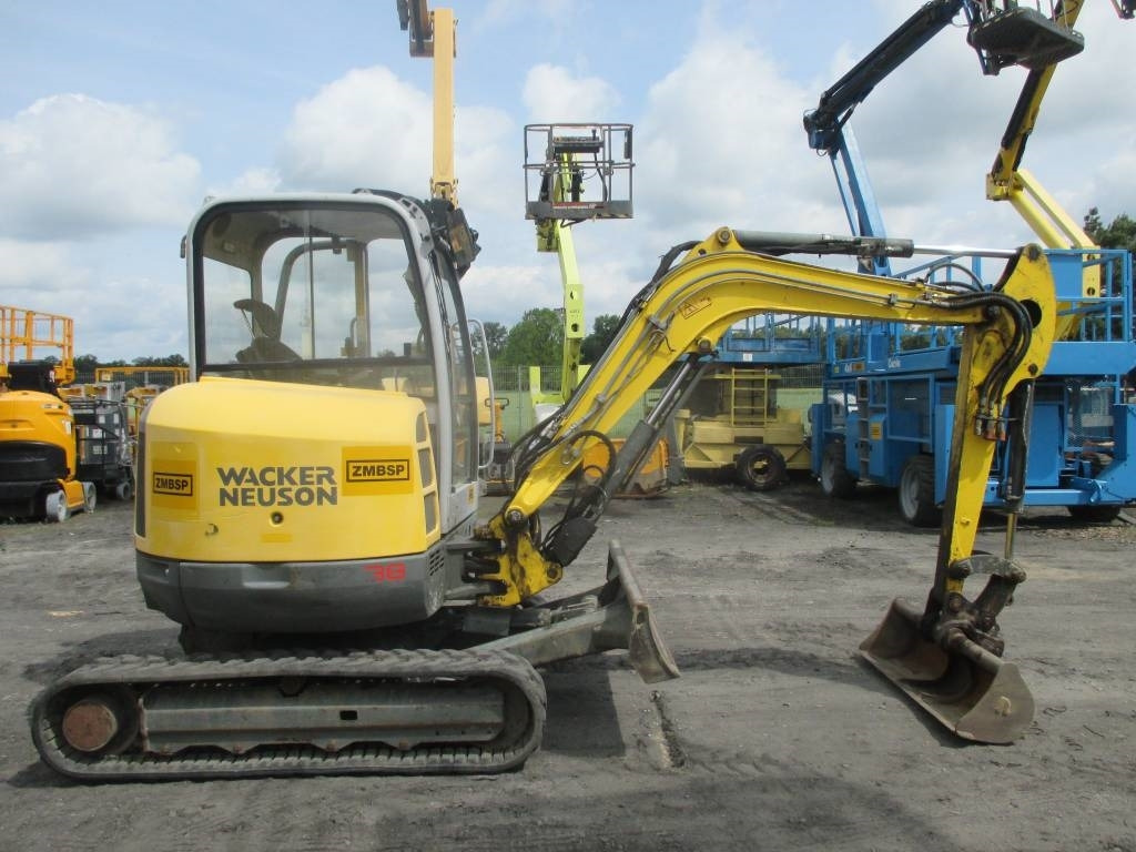 Верижен багер Wacker Neuson EZ 38: снимка 1