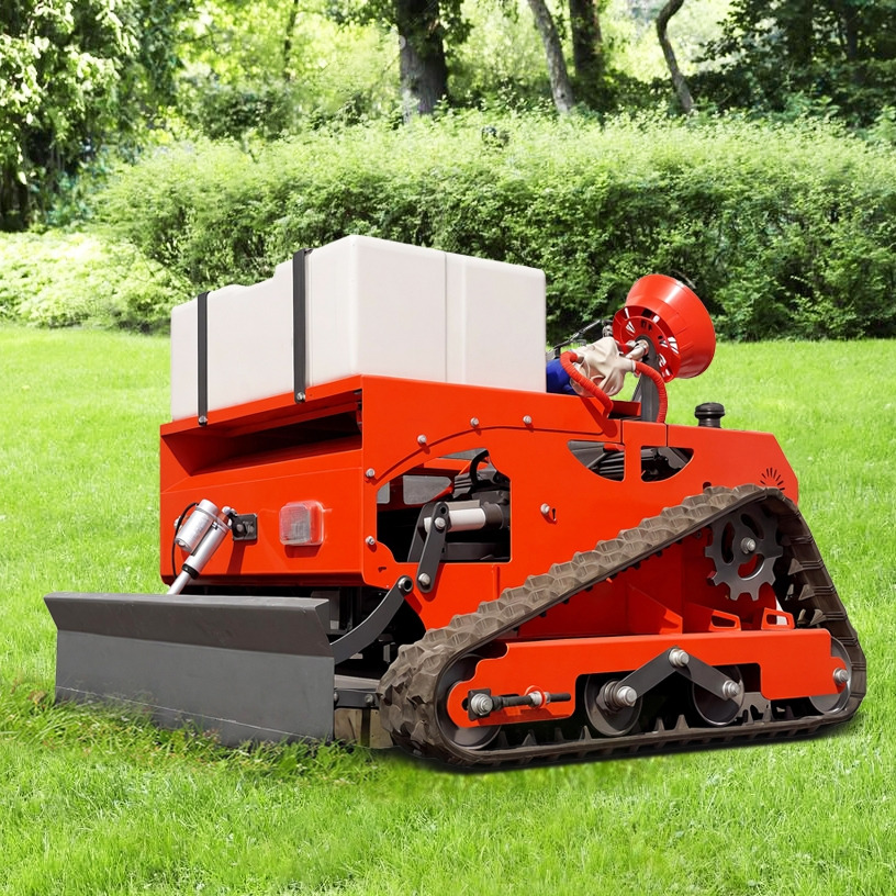 LEZUM LD1000 Multi-function remote control lawn mower Track crawler gasoline gas All-terrain  Agricultural Sprayers Pesticide spraying lawn mower for sale - Косачка за трева: снимка 3 LEZUM LD1000 Multi-function remote control lawn mower Track crawler gasoline gas All-terrain  Agricultural Sprayers Pesticide spraying lawn mower for sale - Косачка за трева: снимка 3