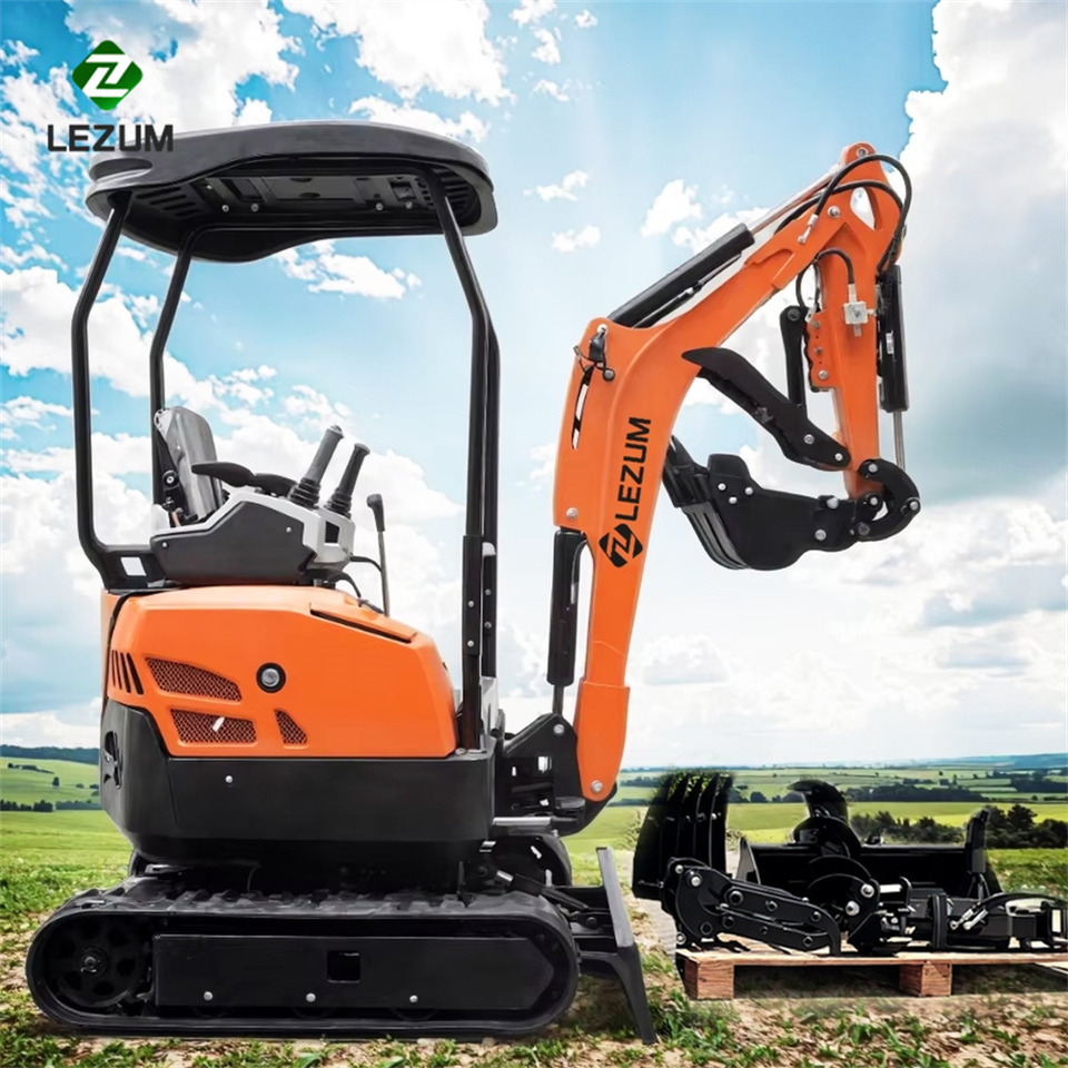 LEZUM Free Shipping Mini Excavator Bagger Pelle Miniexcavadora 1 2 3.5 Ton CE/EPA/EURO 5 Kubota Engine Diesel/Electric Mini Excavators For Sale - Верижен багер: снимка 4 LEZUM Free Shipping Mini Excavator Bagger Pelle Miniexcavadora 1 2 3.5 Ton CE/EPA/EURO 5 Kubota Engine Diesel/Electric Mini Excavators For Sale - Верижен багер: снимка 4