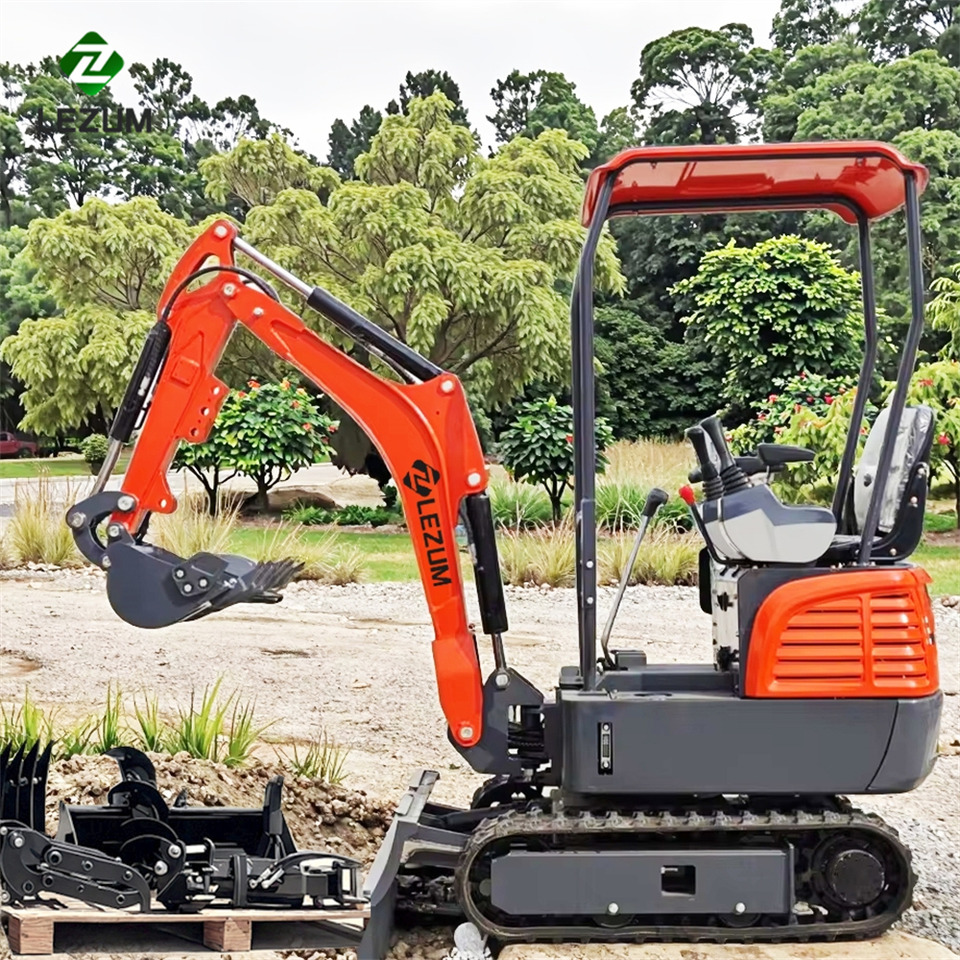 LEZUM Free Shipping Mini Excavator Bagger Pelle Miniexcavadora 1 2 3.5 Ton CE/EPA/EURO 5 Kubota Engine Diesel/Electric Mini Excavators For Sale - Верижен багер: снимка 1 LEZUM Free Shipping Mini Excavator Bagger Pelle Miniexcavadora 1 2 3.5 Ton CE/EPA/EURO 5 Kubota Engine Diesel/Electric Mini Excavators For Sale - Верижен багер: снимка 1