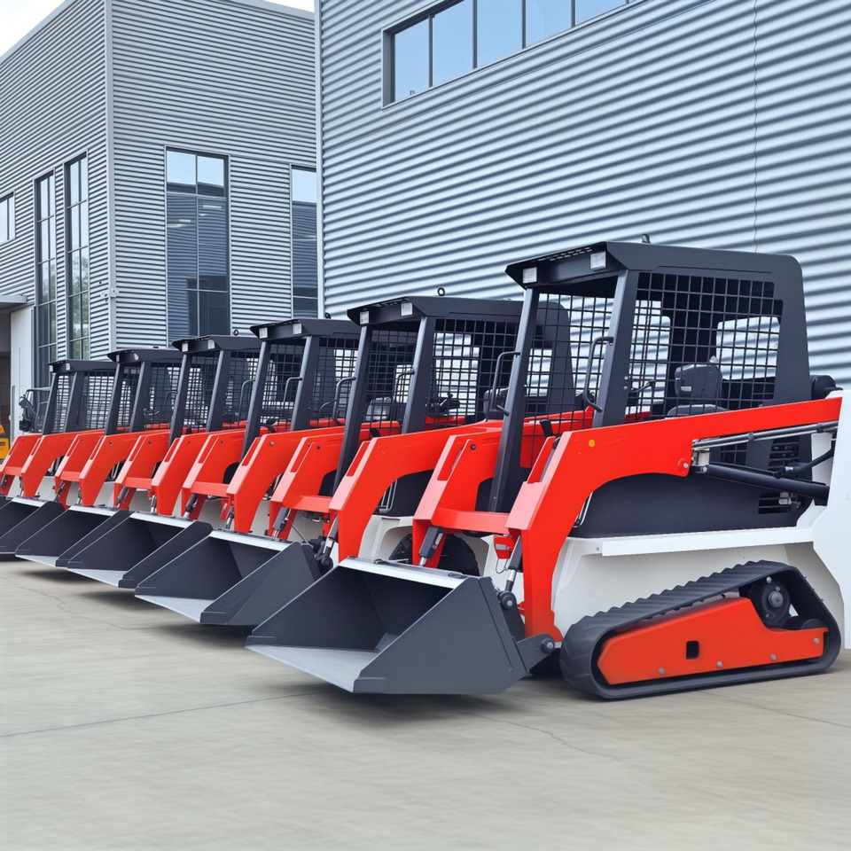 LEZUM Free Shipping Mini Skid Steer Loader Compact Track Electric/Diesel Chinese Mini Skid Steer Loader For Sale With Mini Skid Steer Attachments 4 In 1 Bucket - Мини челен товарач: снимка 1 LEZUM Free Shipping Mini Skid Steer Loader Compact Track Electric/Diesel Chinese Mini Skid Steer Loader For Sale With Mini Skid Steer Attachments 4 In 1 Bucket - Мини челен товарач: снимка 1