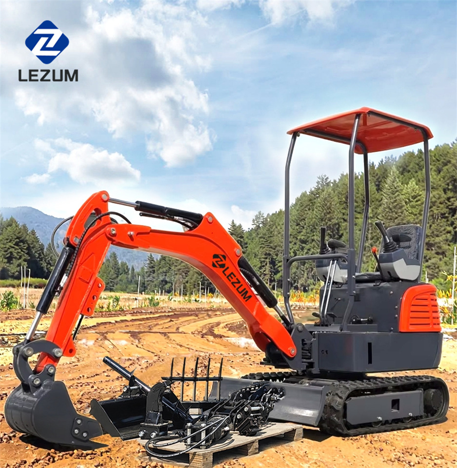 LEZUM Free Shipping Mini Excavator Bagger Pelle Miniexcavadora 1 2 3.5 Ton CE/EPA/EURO 5 Kubota Engine Diesel/Electric Mini Excavators For Sale - Верижен багер: снимка 1 LEZUM Free Shipping Mini Excavator Bagger Pelle Miniexcavadora 1 2 3.5 Ton CE/EPA/EURO 5 Kubota Engine Diesel/Electric Mini Excavators For Sale - Верижен багер: снимка 1