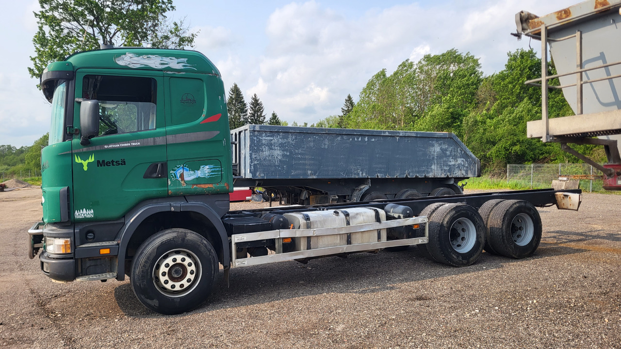 SCANIA R124 420 6X4 - Шаси кабина: снимка 5 SCANIA R124 420 6X4 - Шаси кабина: снимка 5