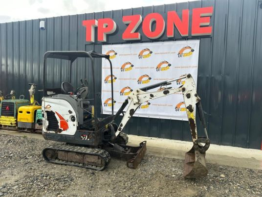 Bobcat E17 Canopy - Мини багер: снимка 1 Bobcat E17 Canopy - Мини багер: снимка 1