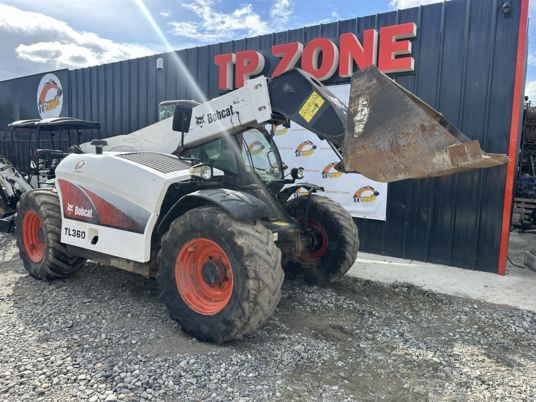 Bobcat TL360 à 31900€ HT - Телескопичен товарач: снимка 3 Bobcat TL360 à 31900€ HT - Телескопичен товарач: снимка 3
