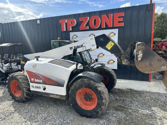 Bobcat TL360 à 31900€ HT - Телескопичен товарач: снимка 1 Bobcat TL360 à 31900€ HT - Телескопичен товарач: снимка 1