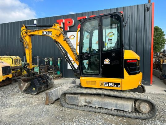 JCB JCB 56Z-2 CLIM à 32500 € HT - Мини багер: снимка 4 JCB JCB 56Z-2 CLIM à 32500 € HT - Мини багер: снимка 4