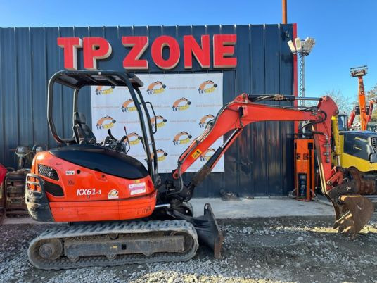 Kubota KX61-3 à 17 500 € HT - Мини багер: снимка 1 Kubota KX61-3 à 17 500 € HT - Мини багер: снимка 1