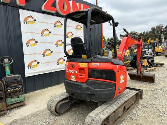 Kubota U27-4 à 20500 € HT - Мини багер: снимка 5 Kubota U27-4 à 20500 € HT - Мини багер: снимка 5