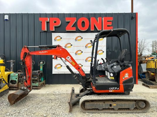 Kubota U27-4 à 20500 € HT - Мини багер: снимка 2 Kubota U27-4 à 20500 € HT - Мини багер: снимка 2