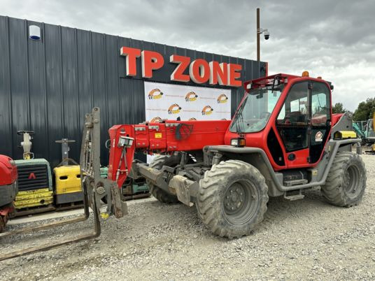 Телескопичен товарач Merlo P40.17 - Caméra - Fourches - 4T - 17M: снимка 9