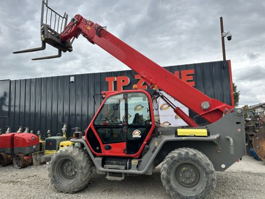 Телескопичен товарач Merlo P40.17 - Caméra - Fourches - 4T - 17M: снимка 6