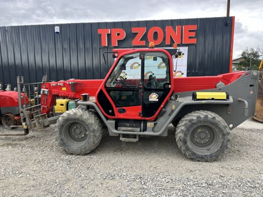 Телескопичен товарач Merlo P40.17 - Caméra - Fourches - 4T - 17M: снимка 7