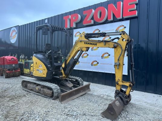 Yanmar VIO26-6 Canopy à 21500 € HT - Мини багер: снимка 5 Yanmar VIO26-6 Canopy à 21500 € HT - Мини багер: снимка 5