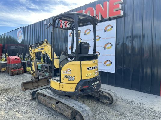 Yanmar VIO26-6 Canopy à 21500 € HT - Мини багер: снимка 2 Yanmar VIO26-6 Canopy à 21500 € HT - Мини багер: снимка 2