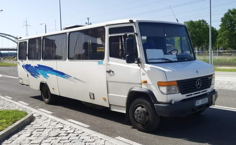 Mercedes-Benz Vario 815D 39+14 - Междуградски автобус: снимка 1 Mercedes-Benz Vario 815D 39+14 - Междуградски автобус: снимка 1