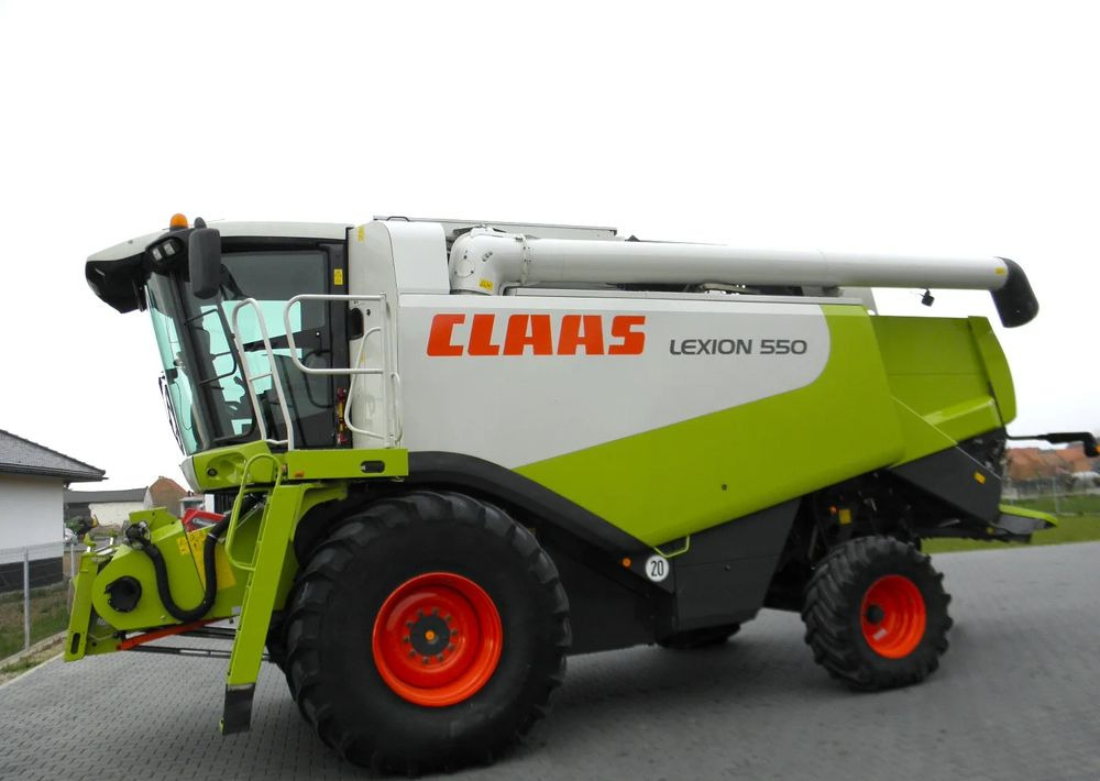 Claas Lexion 550 2008 Rok, Nowsza Wersja, Nie Malowany, Stan Idealny - Зърнокомбайн: снимка 5 Claas Lexion 550 2008 Rok, Nowsza Wersja, Nie Malowany, Stan Idealny - Зърнокомбайн: снимка 5