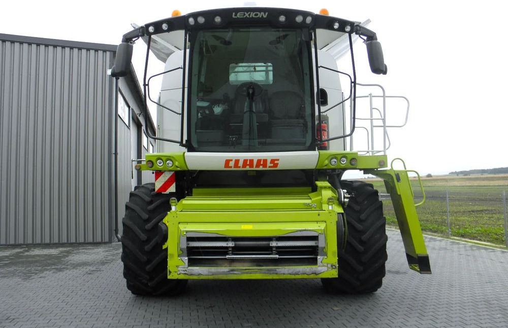 Зърнокомбайн Claas Lexion 670 2019 Rok, Heder V 770,  Najbogatsza Wersja, Nie Malowany, Stan Idealny: снимка 7