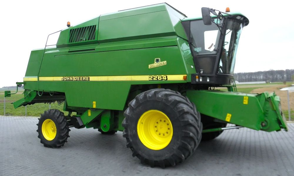 John Deere 2264 HM 1998 Rok, heder 6,1 m, Stol do rzepaku, Nie Malowany, Stan Bardzo Dobry - Зърнокомбайн: снимка 1 John Deere 2264 HM 1998 Rok, heder 6,1 m, Stol do rzepaku, Nie Malowany, Stan Bardzo Dobry - Зърнокомбайн: снимка 1