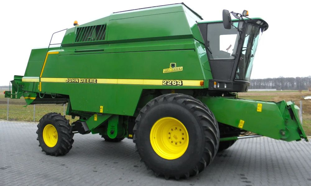 John Deere 2264 HM 2000 Rok, heder 6,1 m, Stol do rzepaku, Nowsza Wersja, Nie Malowany, Stan Idealny - Зърнокомбайн: снимка 1 John Deere 2264 HM 2000 Rok, heder 6,1 m, Stol do rzepaku, Nowsza Wersja, Nie Malowany, Stan Idealny - Зърнокомбайн: снимка 1