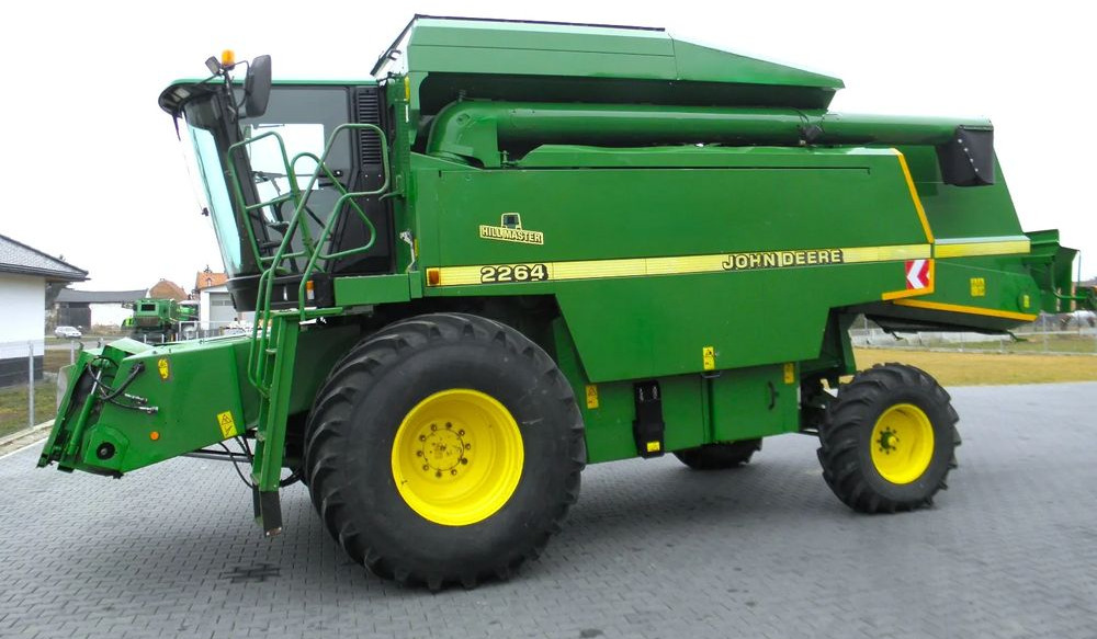 John Deere 2264 HM 2000 Rok, heder 6,1 m, Stol do rzepaku, Nowsza Wersja, Nie Malowany, Stan Idealny - Зърнокомбайн: снимка 4 John Deere 2264 HM 2000 Rok, heder 6,1 m, Stol do rzepaku, Nowsza Wersja, Nie Malowany, Stan Idealny - Зърнокомбайн: снимка 4