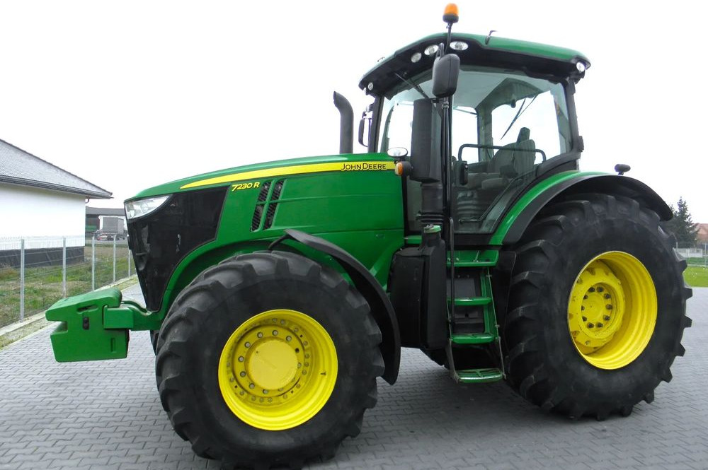 John Deere 7230 R 2012 Rok Nie Malowany, Skrzynia POWERQUAD, Stan Bardzo Dobry - Трактор: снимка 4 John Deere 7230 R 2012 Rok Nie Malowany, Skrzynia POWERQUAD, Stan Bardzo Dobry - Трактор: снимка 4