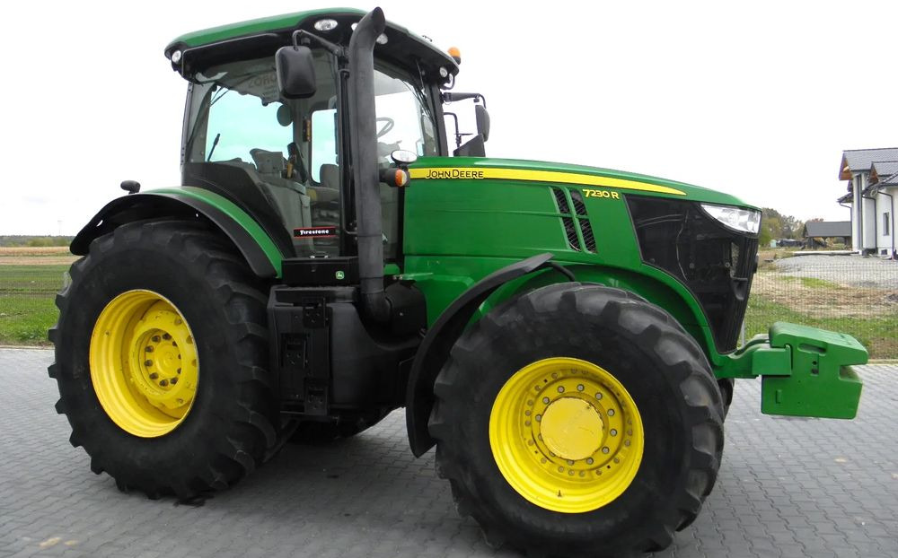 John Deere 7230 R 2012 Rok Nie Malowany, Skrzynia POWERQUAD, Stan Bardzo Dobry - Трактор: снимка 5 John Deere 7230 R 2012 Rok Nie Malowany, Skrzynia POWERQUAD, Stan Bardzo Dobry - Трактор: снимка 5