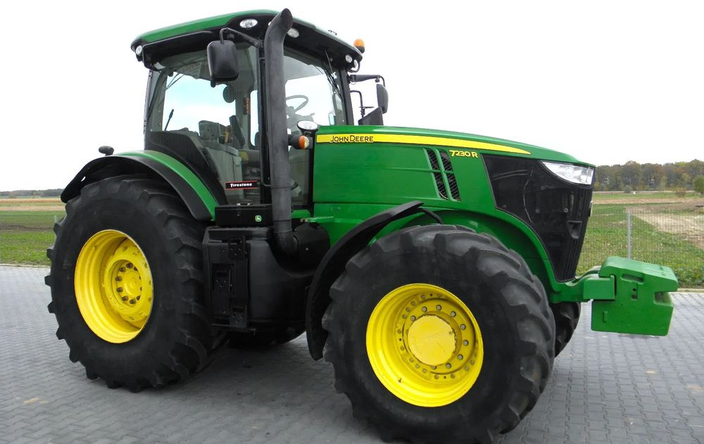 Трактор John Deere 7230 R 2012 Rok Nie Malowany, Skrzynia POWERQUAD, Stan Bardzo Dobry: снимка 6