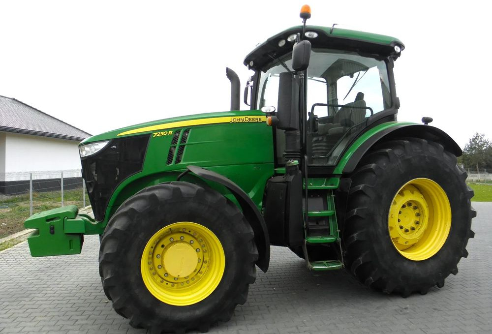 Трактор John Deere 7230 R 2012 Rok Nie Malowany, Skrzynia POWERQUAD, Stan Bardzo Dobry: снимка 18
