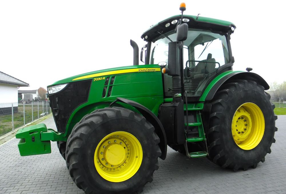 Трактор John Deere 7230 R 2012 Rok Nie Malowany, Skrzynia POWERQUAD, Stan Bardzo Dobry: снимка 9