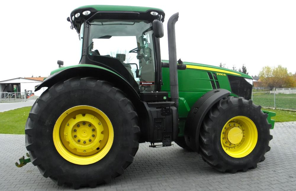 Трактор John Deere 7230 R 2012 Rok Nie Malowany, Skrzynia POWERQUAD, Stan Bardzo Dobry: снимка 8