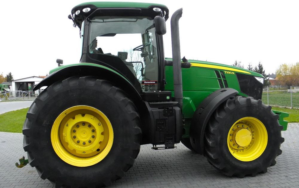Трактор John Deere 7230 R 2012 Rok Nie Malowany, Skrzynia POWERQUAD, Stan Bardzo Dobry: снимка 13