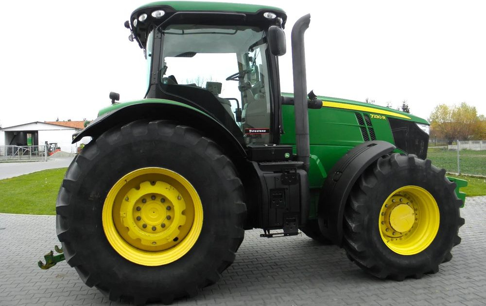 Трактор John Deere 7230 R 2012 Rok Nie Malowany, Skrzynia POWERQUAD, Stan Bardzo Dobry: снимка 15