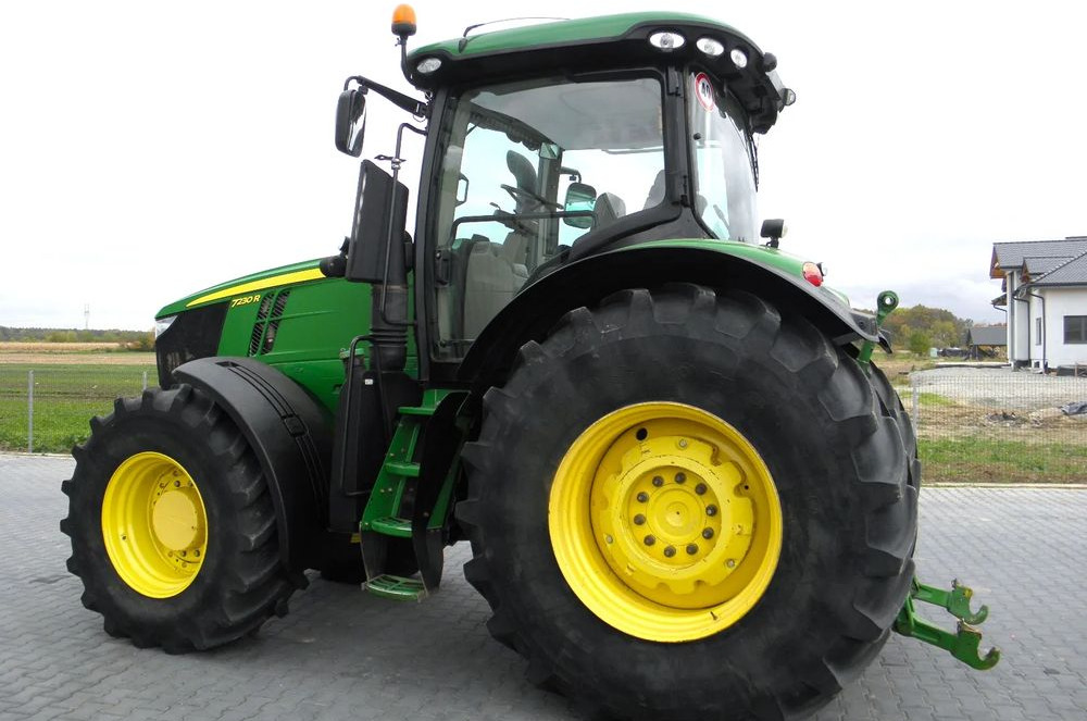 Трактор John Deere 7230 R 2012 Rok Nie Malowany, Skrzynia POWERQUAD, Stan Bardzo Dobry: снимка 17
