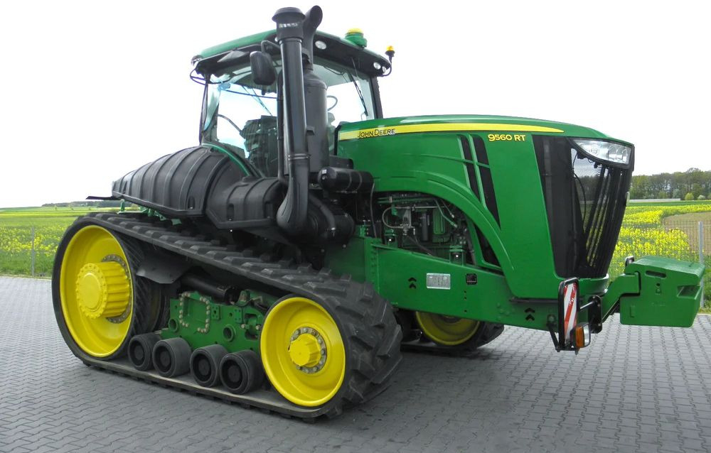 John Deere 9560 RT 2013 Rok , Tylny Podnosnik, Nowe Gasienice, Nawigacja, Stan Idealny - Трактор: снимка 2 John Deere 9560 RT 2013 Rok , Tylny Podnosnik, Nowe Gasienice, Nawigacja, Stan Idealny - Трактор: снимка 2