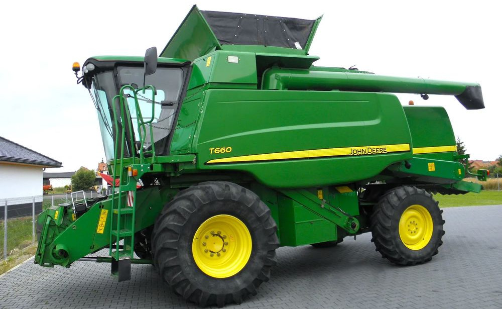 John Deere T660 2008 rok , Heder 6,7 m, Wilgotnosciomierz, Waga, Najbogatsza Wersja, Stan Idealny - Зърнокомбайн: снимка 5 John Deere T660 2008 rok , Heder 6,7 m, Wilgotnosciomierz, Waga, Najbogatsza Wersja, Stan Idealny - Зърнокомбайн: снимка 5