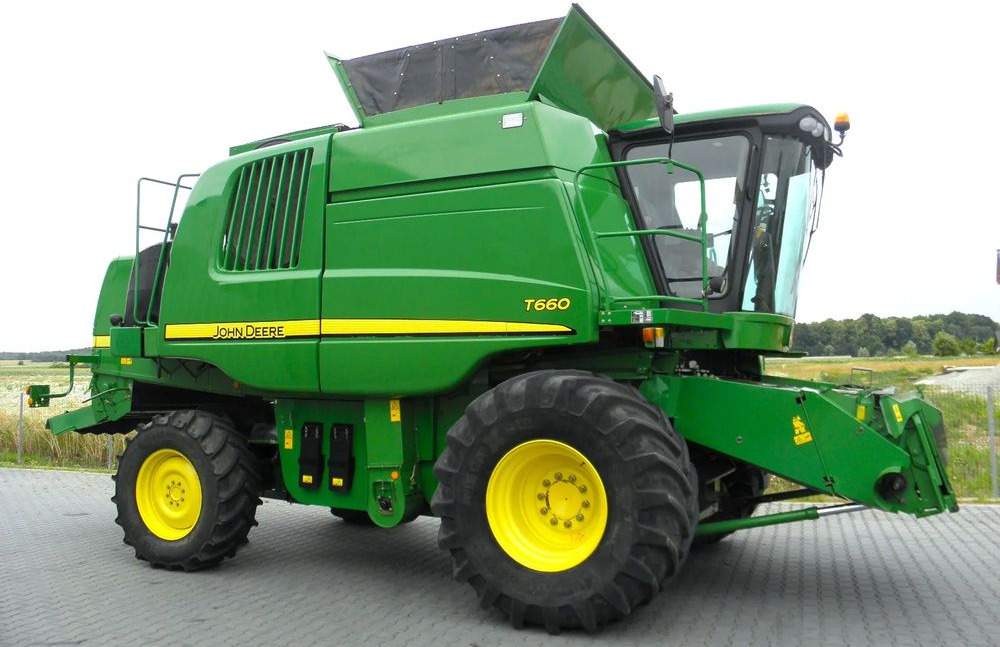 John Deere T660 2008 rok , Heder 6,7 m, Wilgotnosciomierz, Waga, Najbogatsza Wersja, Stan Idealny - Зърнокомбайн: снимка 2 John Deere T660 2008 rok , Heder 6,7 m, Wilgotnosciomierz, Waga, Najbogatsza Wersja, Stan Idealny - Зърнокомбайн: снимка 2