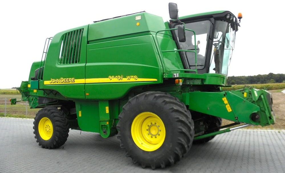 John Deere WTS 9640i 2006 Rok , Nowsza Wersja, heder,6,7m, Greenstar, Nie Malowany, Stan Bardzo Dobry - Зърнокомбайн: снимка 2 John Deere WTS 9640i 2006 Rok , Nowsza Wersja, heder,6,7m, Greenstar, Nie Malowany, Stan Bardzo Dobry - Зърнокомбайн: снимка 2