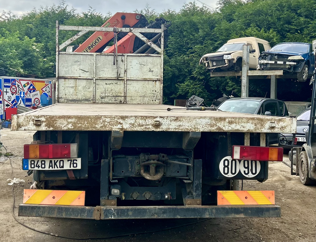 DAF Cf85 380 8x4 plateau grue Palfinger pk44002 - Бордови камион, Камион с кран: снимка 3 DAF Cf85 380 8x4 plateau grue Palfinger pk44002 - Бордови камион, Камион с кран: снимка 3