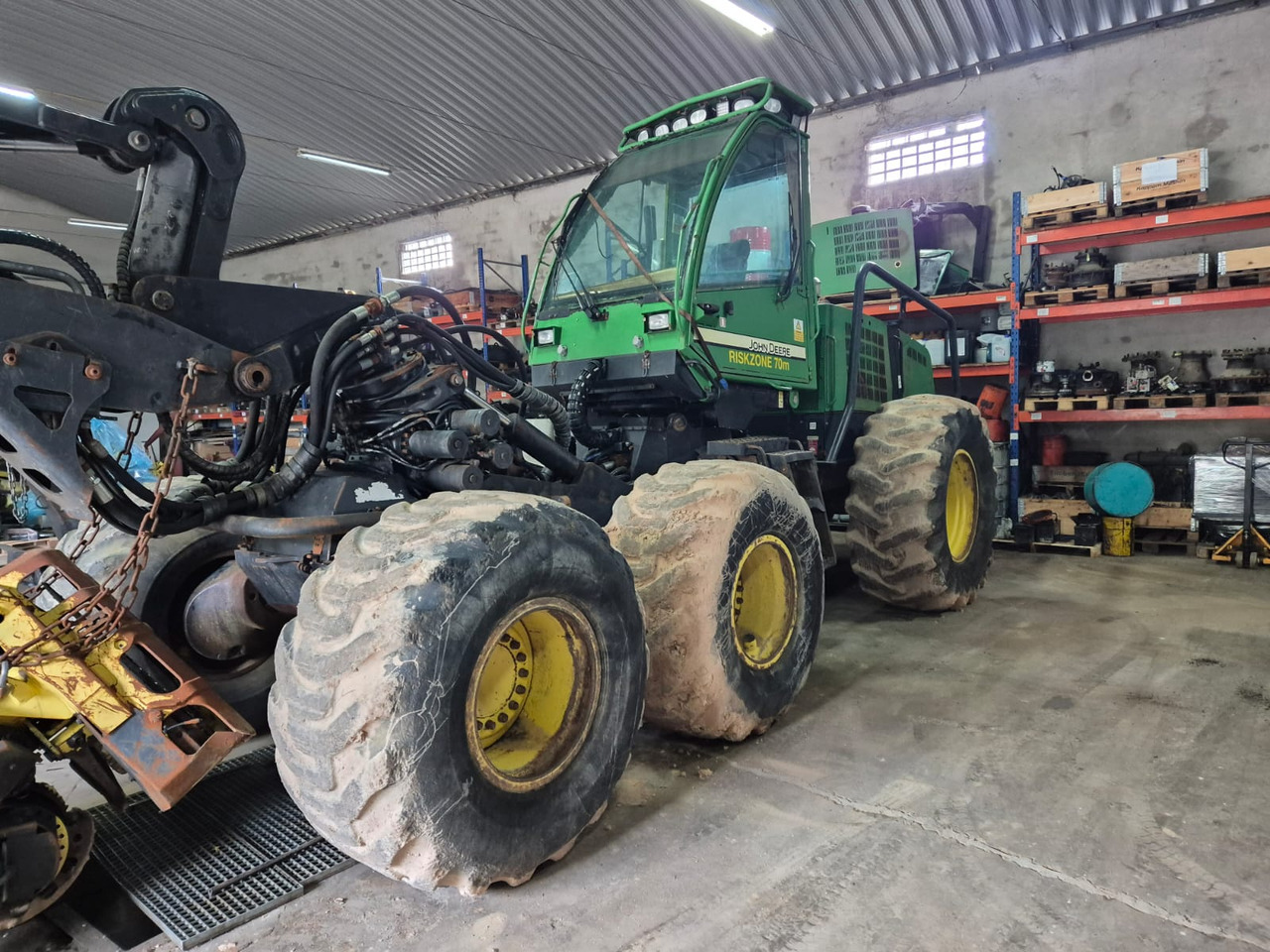 John Deere 1470D ECO III - Харвестер: снимка 5 John Deere 1470D ECO III - Харвестер: снимка 5