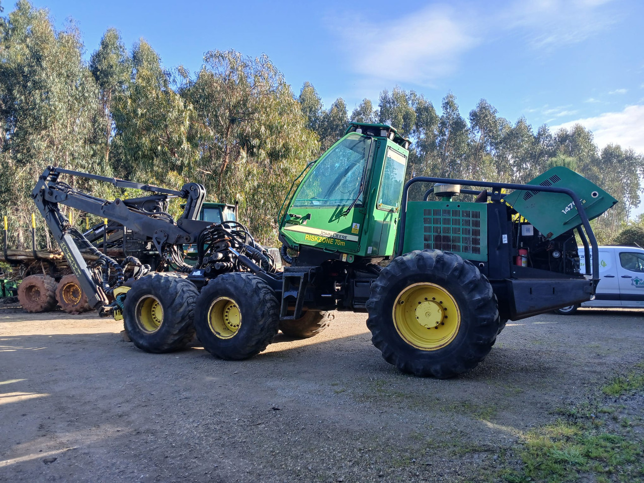 John Deere 1470D ECO III - Харвестер: снимка 1 John Deere 1470D ECO III - Харвестер: снимка 1