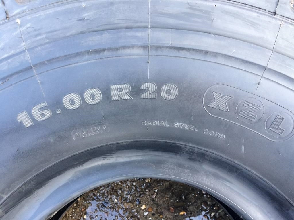 Michelin 16.00R20 XZL - USED NN 95% - Гума за Камион: снимка 5 Michelin 16.00R20 XZL - USED NN 95% - Гума за Камион: снимка 5