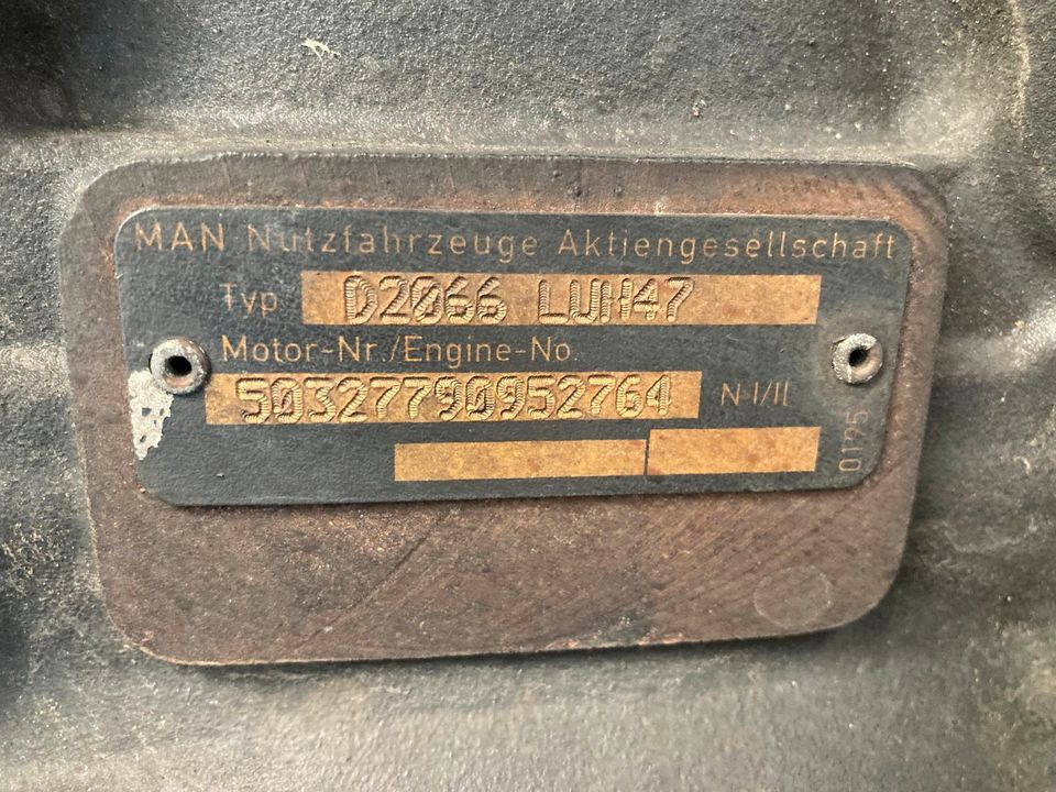 MAN Motor MAN Lions City D2066 LUH47 LUH 47 2066 EEV - Двигател за Автобус: снимка 3 MAN Motor MAN Lions City D2066 LUH47 LUH 47 2066 EEV - Двигател за Автобус: снимка 3