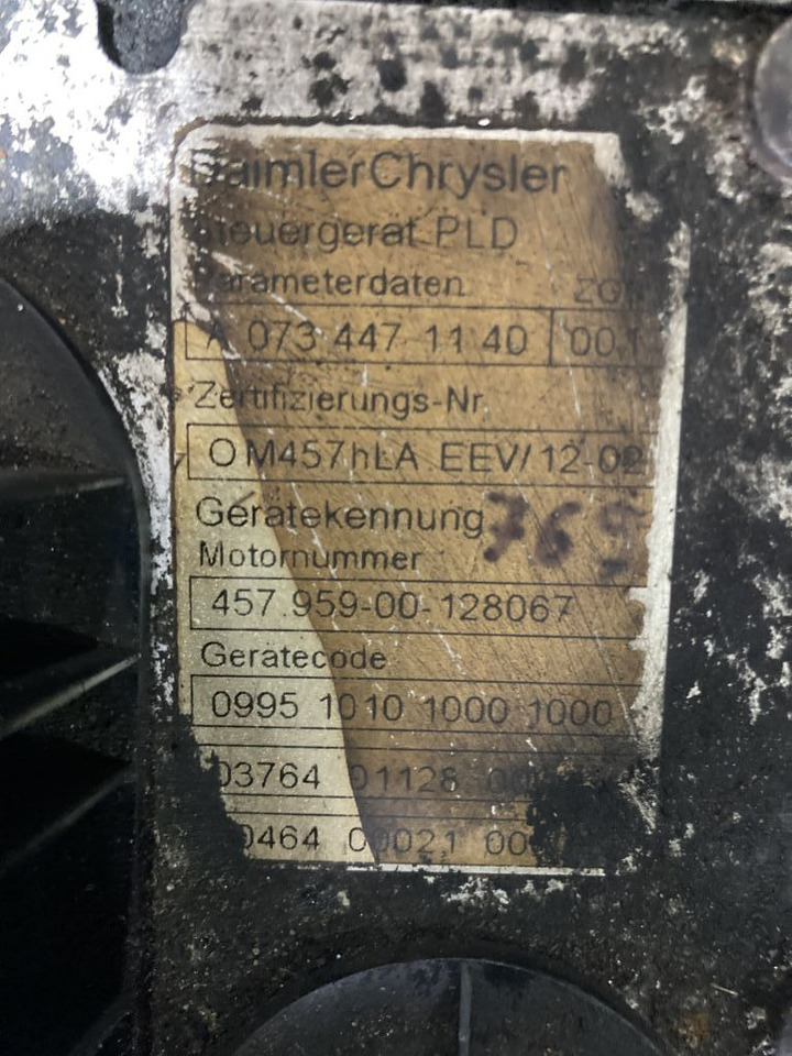 Mercedes-Benz Mercedes Motor OM 457 HLA Citaro EEV OM457HLA Claas 457.959 457959 - Двигател за Автобус: снимка 3 Mercedes-Benz Mercedes Motor OM 457 HLA Citaro EEV OM457HLA Claas 457.959 457959 - Двигател за Автобус: снимка 3