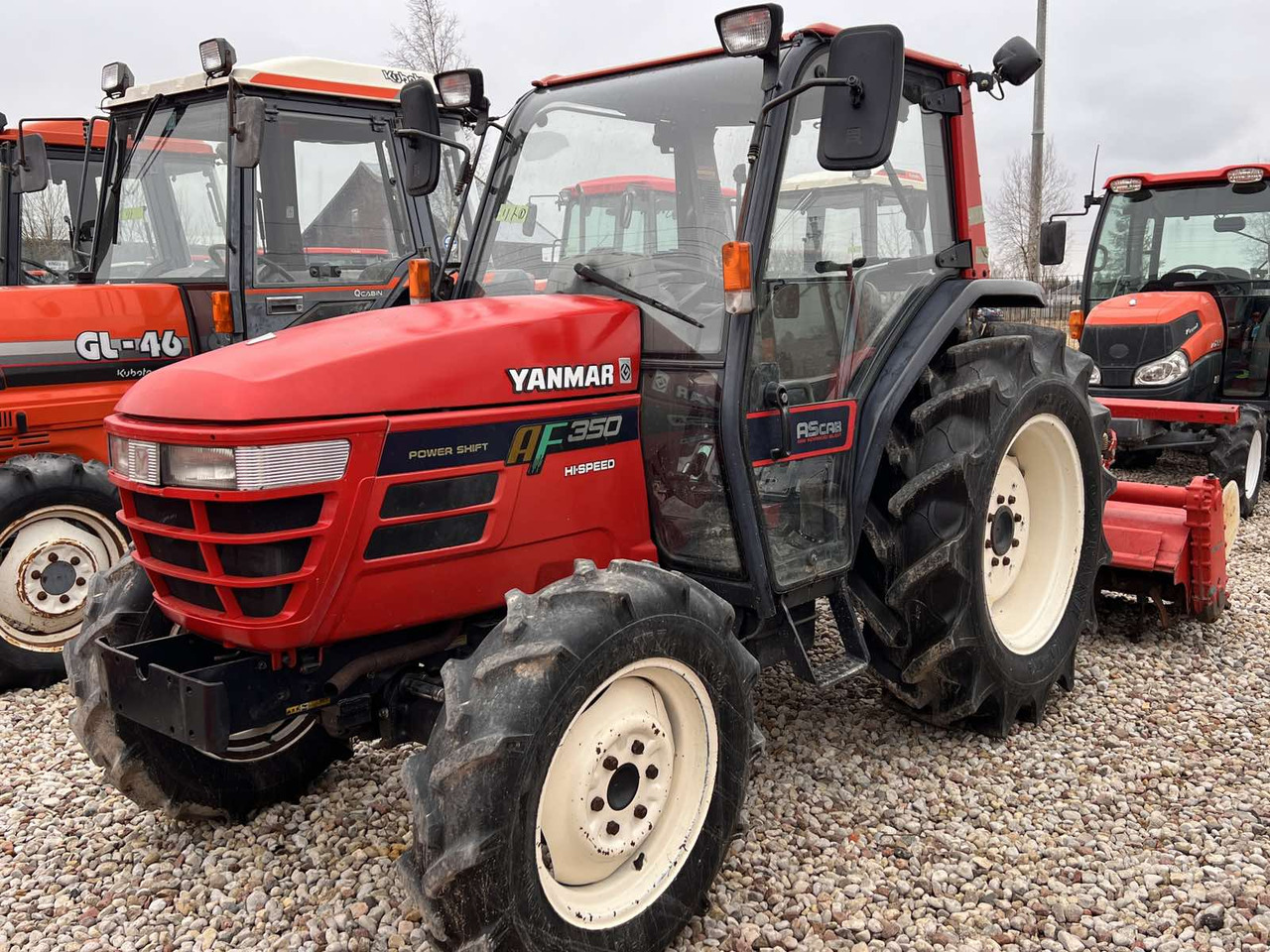Yanmar AF350 Hi speed - Малък трактор: снимка 1 Yanmar AF350 Hi speed - Малък трактор: снимка 1