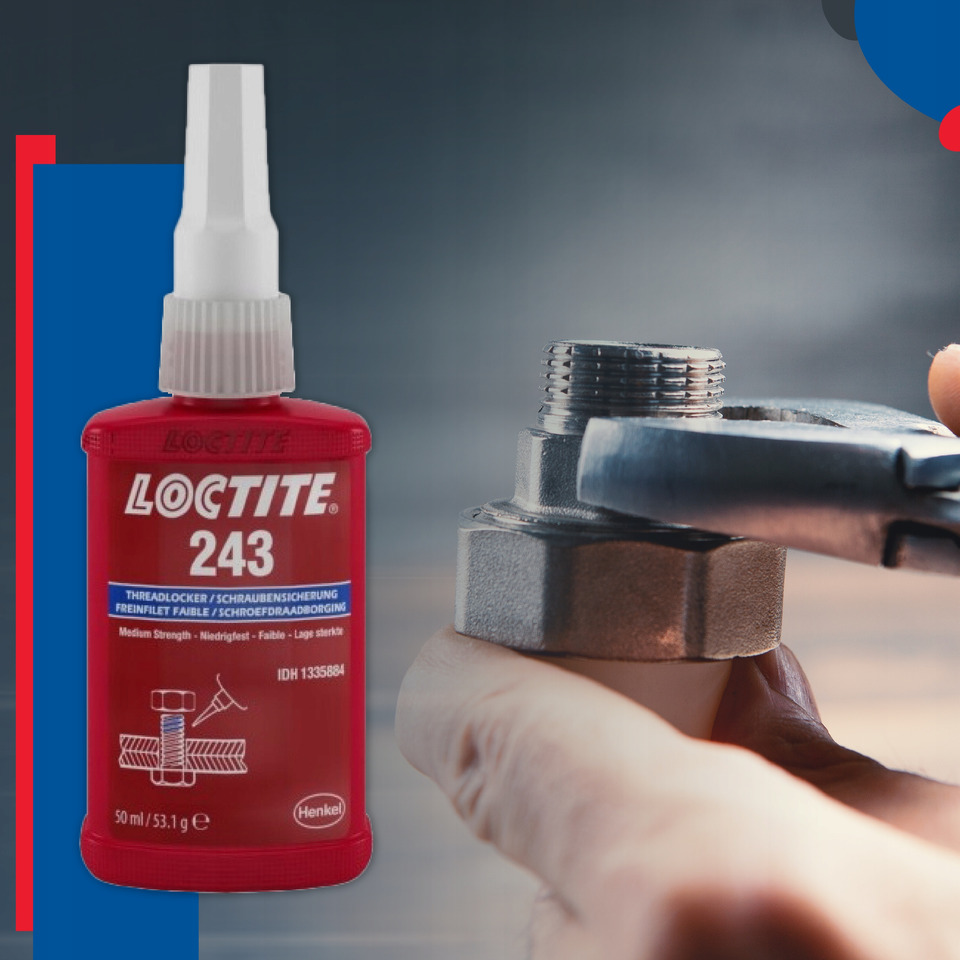 Loctite KLEJ DO GWINTÓW LOCTITE 243 50ML 0068197 - Универсална част: снимка 5 Loctite KLEJ DO GWINTÓW LOCTITE 243 50ML 0068197 - Универсална част: снимка 5